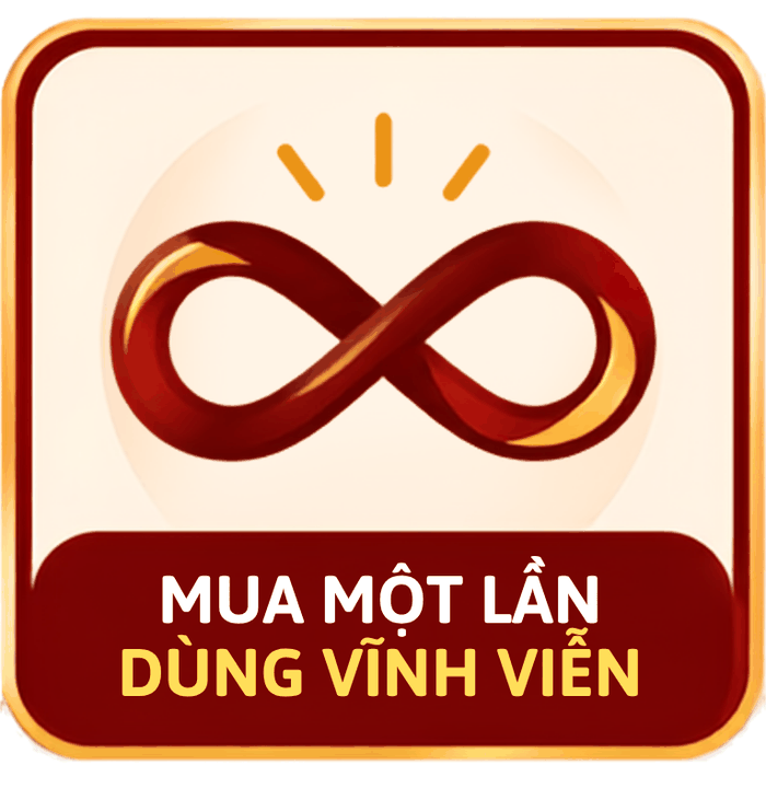 Mua một lần, sử dụng vĩnh viễn
